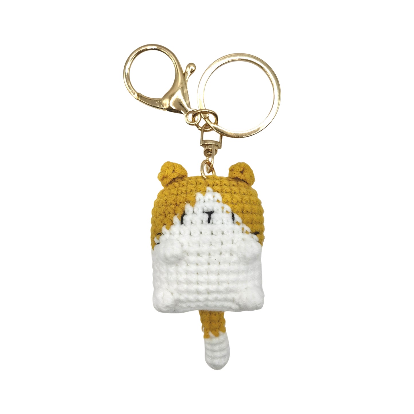 Crochet|Keyring Cat