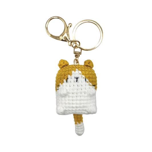 Crochet|Keyring Cat