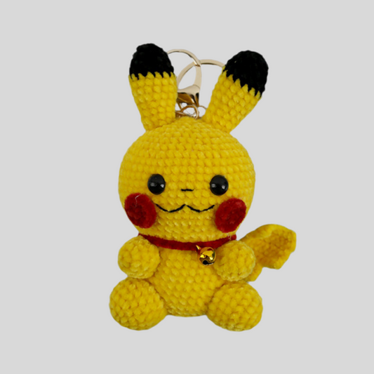 Crochet |Pikachu Keyring