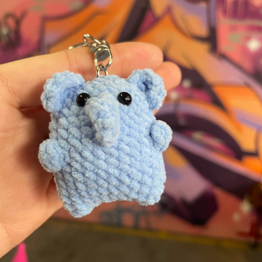 Crochet |Elephant Keyring