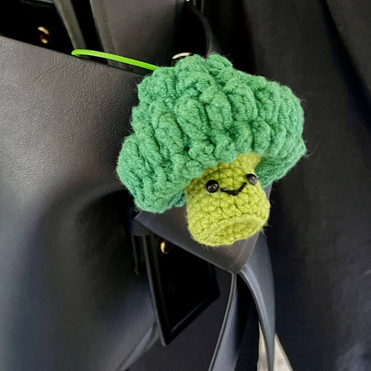 Crochet｜Broccoli Keyring