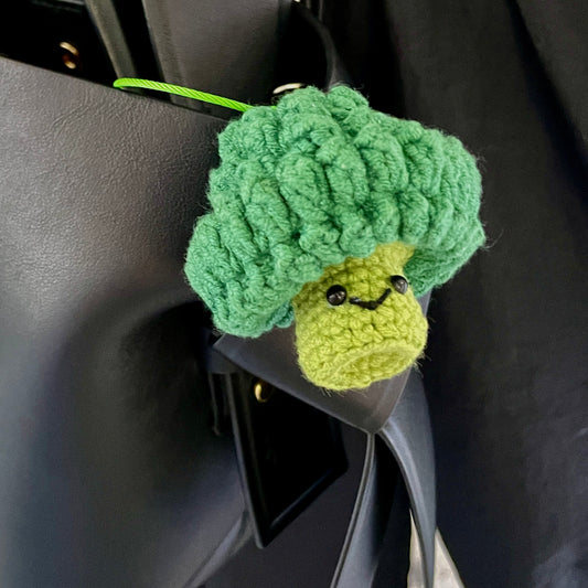 Crochet |Broccoli Keyring