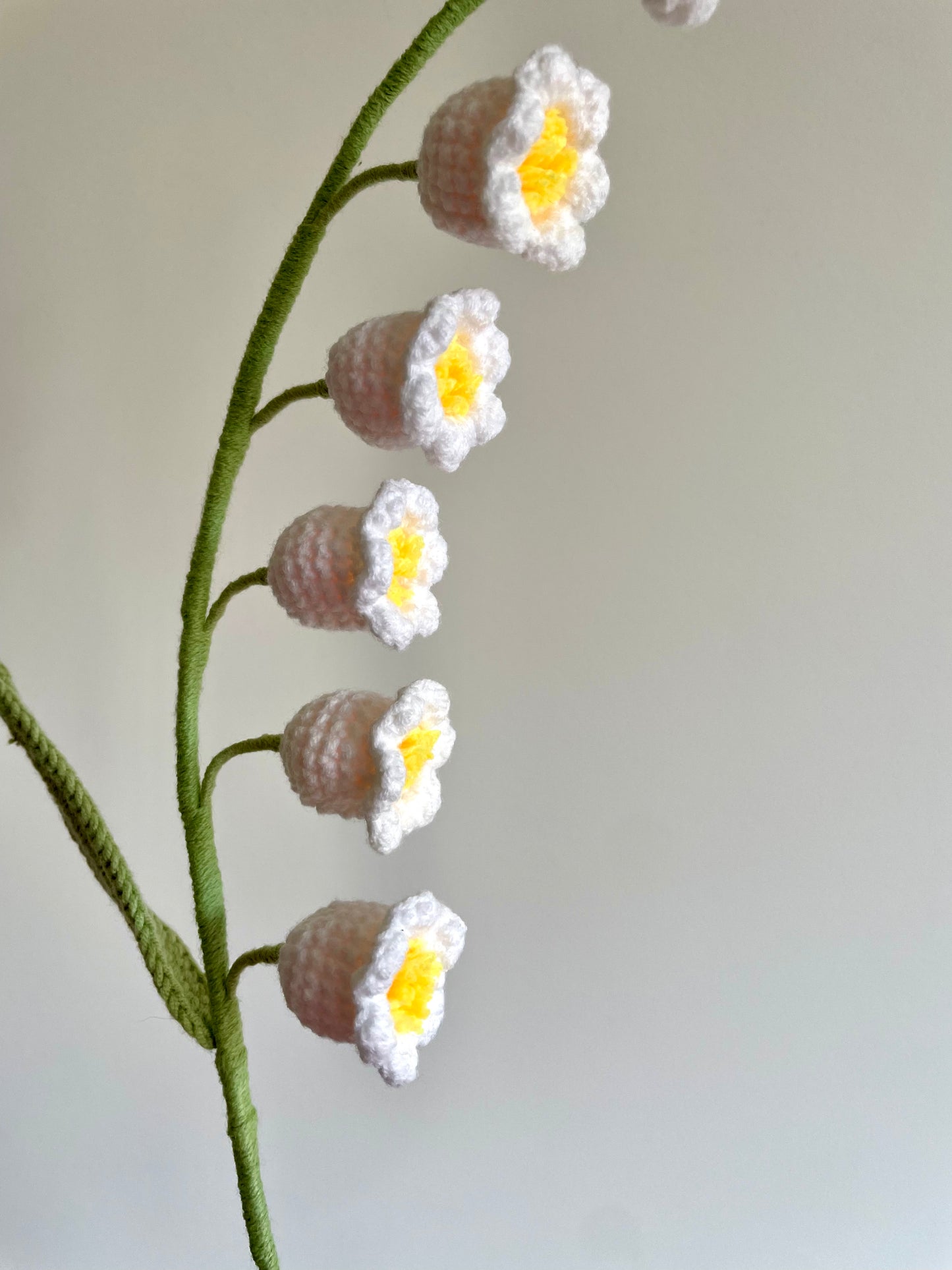 Crochet|Lily of the Valley - White