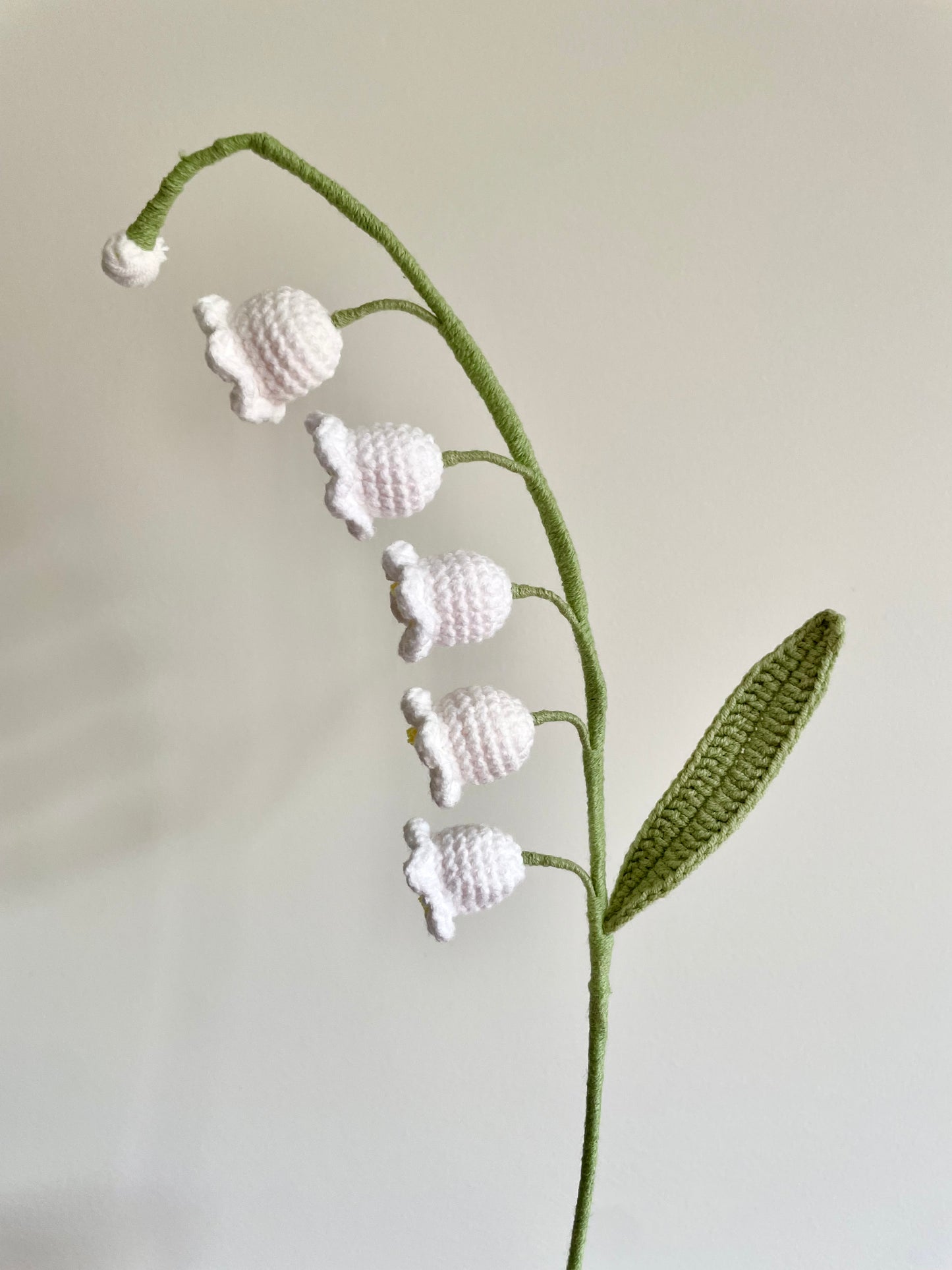 Crochet|Lily of the Valley - White