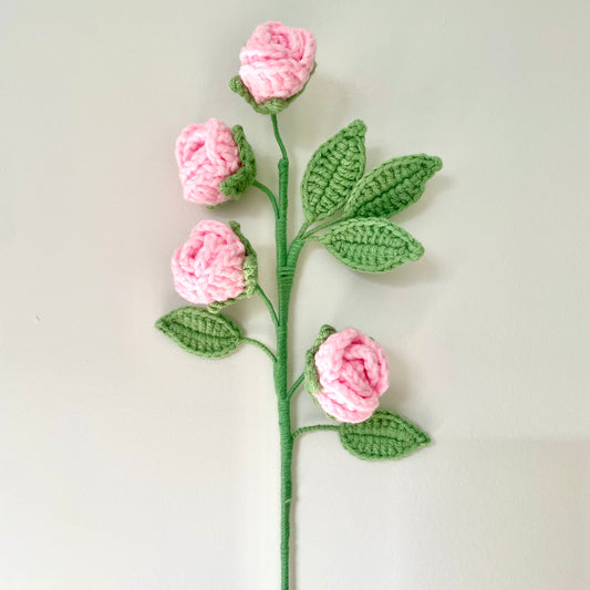 Crochet |Roses multi-branch