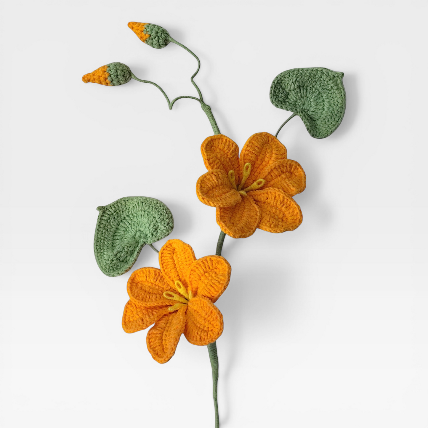 Crochet｜Tung Tree Flower - Orange