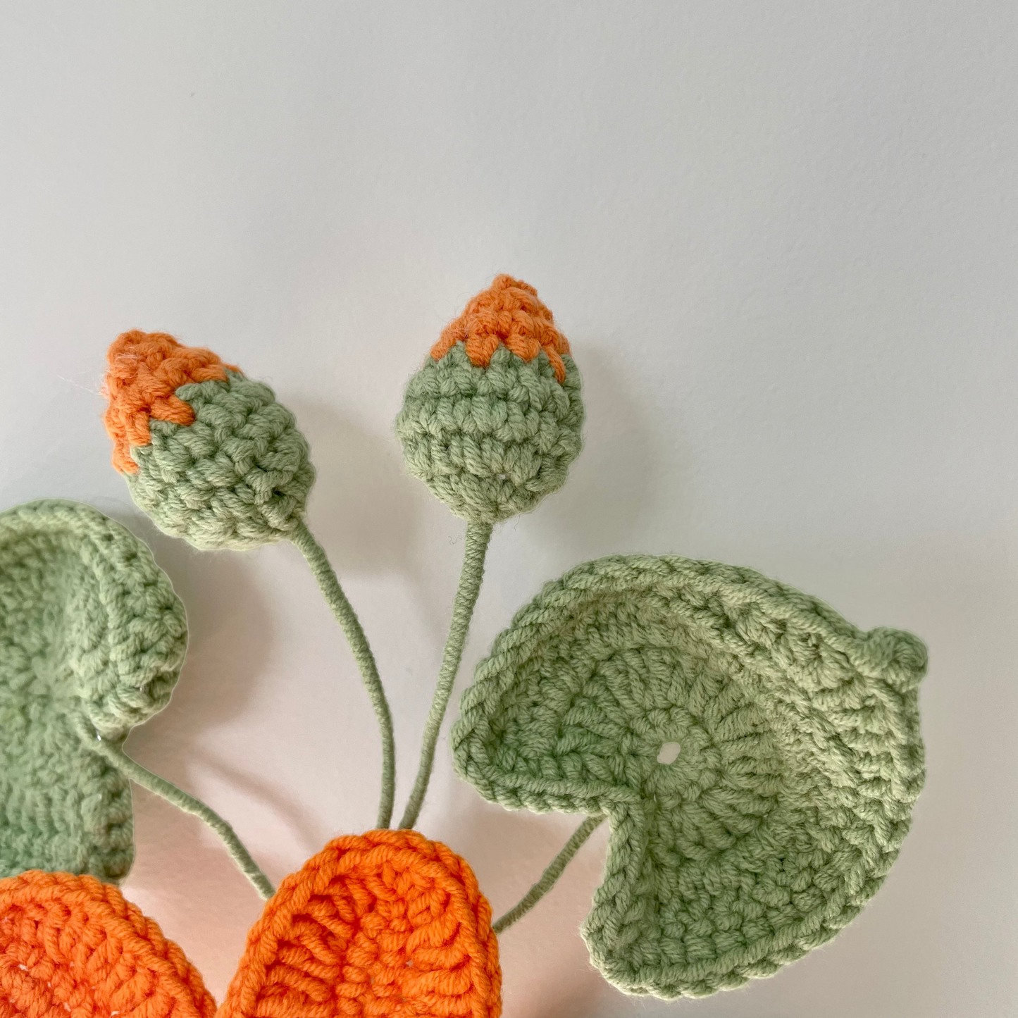 Crochet｜Tung Tree Flower - Orange