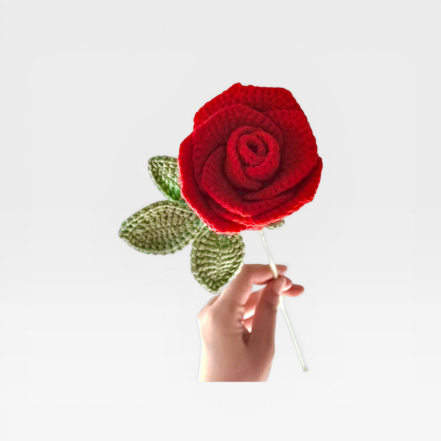 Single Crochet Rose