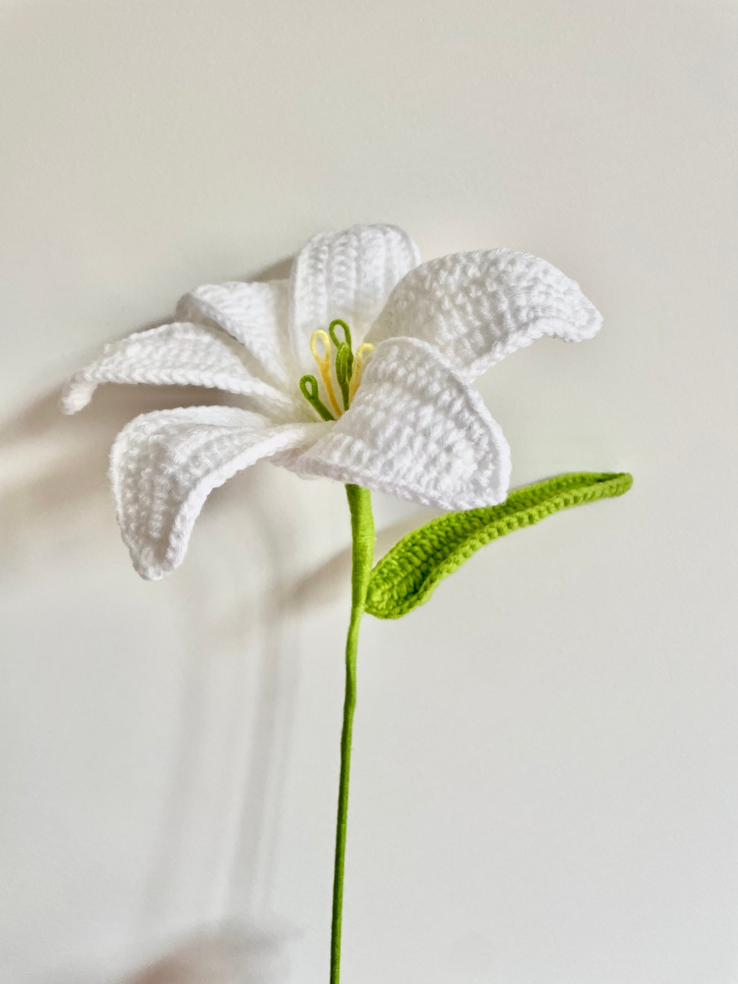 Crochet｜Lily - White